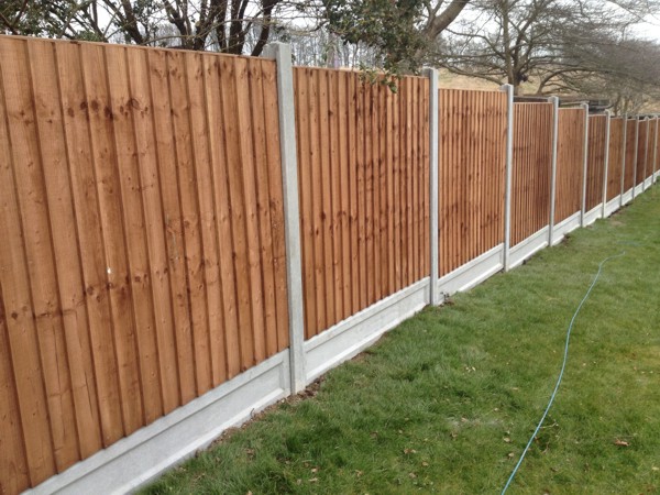 Garden Panel Fencing Billericay Essex