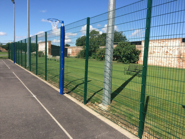 656 Double Wire Mesh Panel Fencing Essex