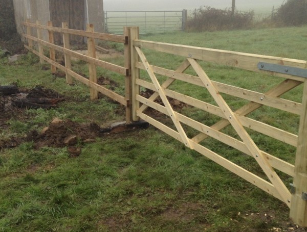 Timber Post and Rail